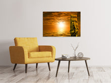 Load image into Gallery viewer, Canvas print Sailing ship in the sunset