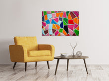 Load image into Gallery viewer, Canvas print Mosaic wall