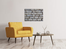 Load image into Gallery viewer, Canvas print Wall of natural stones