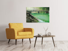 Load image into Gallery viewer, Canvas print The green pond