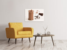 Load image into Gallery viewer, Canvas print Sweet chocolate smoothie