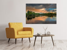 Load image into Gallery viewer, Canvas print Mystic lake
