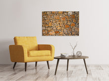 Load image into Gallery viewer, Canvas print Nature stone wall