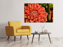 Load image into Gallery viewer, Canvas print Painting of a dahlia
