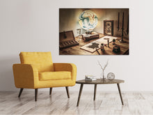 Load image into Gallery viewer, Canvas print Antique desk