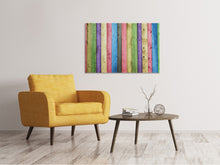 Load image into Gallery viewer, Canvas print Colorful wood