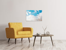 Load image into Gallery viewer, Canvas print Blades of grass in the sky
