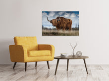Load image into Gallery viewer, Canvas print Attention bull!