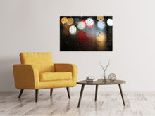 Load image into Gallery viewer, Canvas print Illuminated water drops