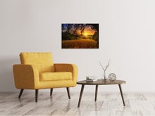 Load image into Gallery viewer, Canvas print A landscape in the sunset