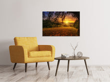 Load image into Gallery viewer, Canvas print A landscape in the sunset