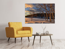 Load image into Gallery viewer, Canvas print Birches in the winter