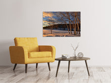 Load image into Gallery viewer, Canvas print Birches in the winter