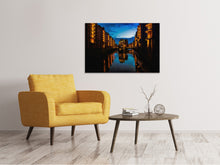 Load image into Gallery viewer, Canvas print Lights from Hamburg
