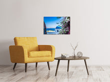 Load image into Gallery viewer, Canvas print Exclusive Santorini