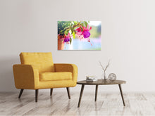 Load image into Gallery viewer, Canvas print The fuchsias