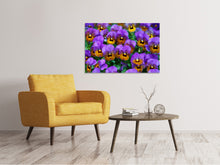 Load image into Gallery viewer, Canvas print The pansies