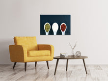 Load image into Gallery viewer, Canvas print Italian spices in the spoon