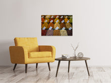 Load image into Gallery viewer, Canvas print Spices in the market