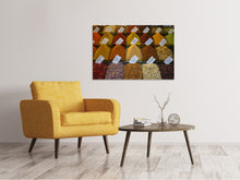 Load image into Gallery viewer, Canvas print Spices in the market