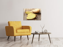Load image into Gallery viewer, Canvas print Fresh ginger
