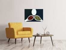 Load image into Gallery viewer, Canvas print Italian spice spoons