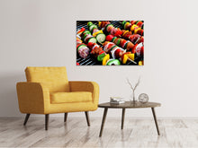 Load image into Gallery viewer, Canvas print Shashlik skewers