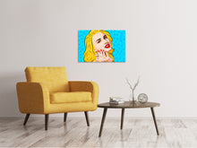 Load image into Gallery viewer, Canvas print Pop Art Beauty
