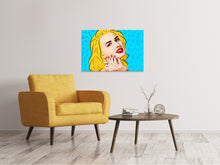 Load image into Gallery viewer, Canvas print Pop Art Beauty