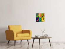 Load image into Gallery viewer, Canvas print Colorful bananas