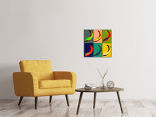 Load image into Gallery viewer, Canvas print Colorful bananas