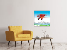 Load image into Gallery viewer, Canvas print Flying Aircraft