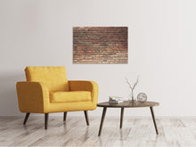 Load image into Gallery viewer, Canvas print Brown Brick Wall