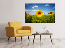 Load image into Gallery viewer, Canvas print Summer Sunflowers