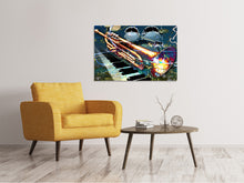 Load image into Gallery viewer, Canvas print Let The Music Play