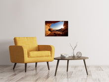 Load image into Gallery viewer, Canvas print Sunset In Front Of The cave