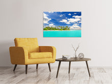 Load image into Gallery viewer, Canvas print My Island