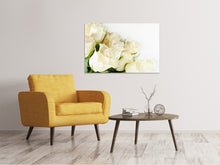 Load image into Gallery viewer, Canvas print White Roses