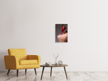 Load image into Gallery viewer, Canvas print Strawberry Kiss