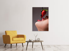 Load image into Gallery viewer, Canvas print Strawberry Kiss
