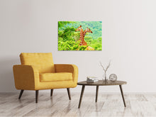 Load image into Gallery viewer, Canvas print Giraffes Love
