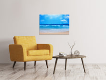 Load image into Gallery viewer, Canvas print Gentle Beach Waves