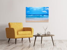 Load image into Gallery viewer, Canvas print Gentle Beach Waves