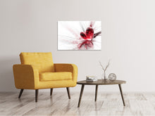 Load image into Gallery viewer, Canvas print Heart Reflection