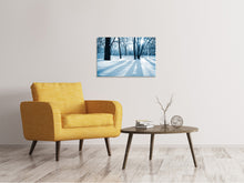 Load image into Gallery viewer, Canvas print The Forest Without Tracks In The Snow