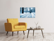 Load image into Gallery viewer, Canvas print The Forest Without Tracks In The Snow