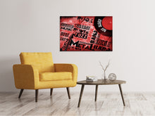 Load image into Gallery viewer, Canvas print Writings Music Grunge