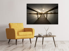 Load image into Gallery viewer, Canvas print The Wooden Bridge