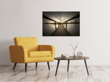 Load image into Gallery viewer, Canvas print The Wooden Bridge