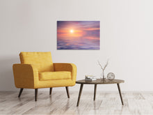Load image into Gallery viewer, Canvas print Sunset by the Lake